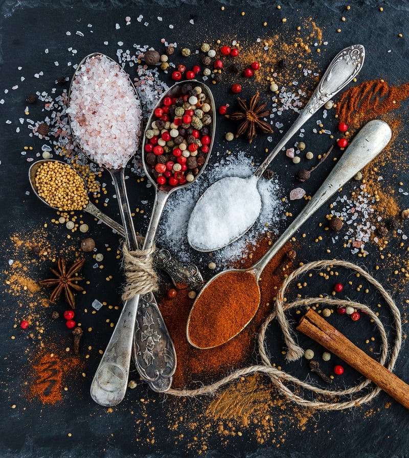Spices and ingredients