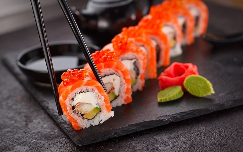 Mediterranean Sushi Rolls